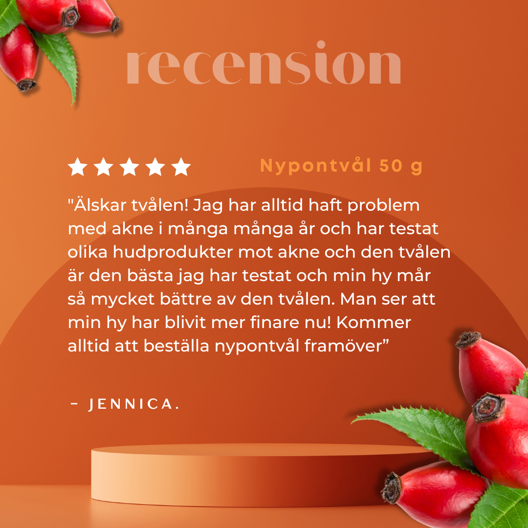 Nypontvål EKO, Deep Moisturizing Face & Body Soap - Dalarnaseko.se