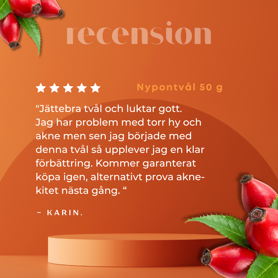 Nypontvål EKO, Deep Moisturizing Face & Body Soap - Dalarnaseko.se