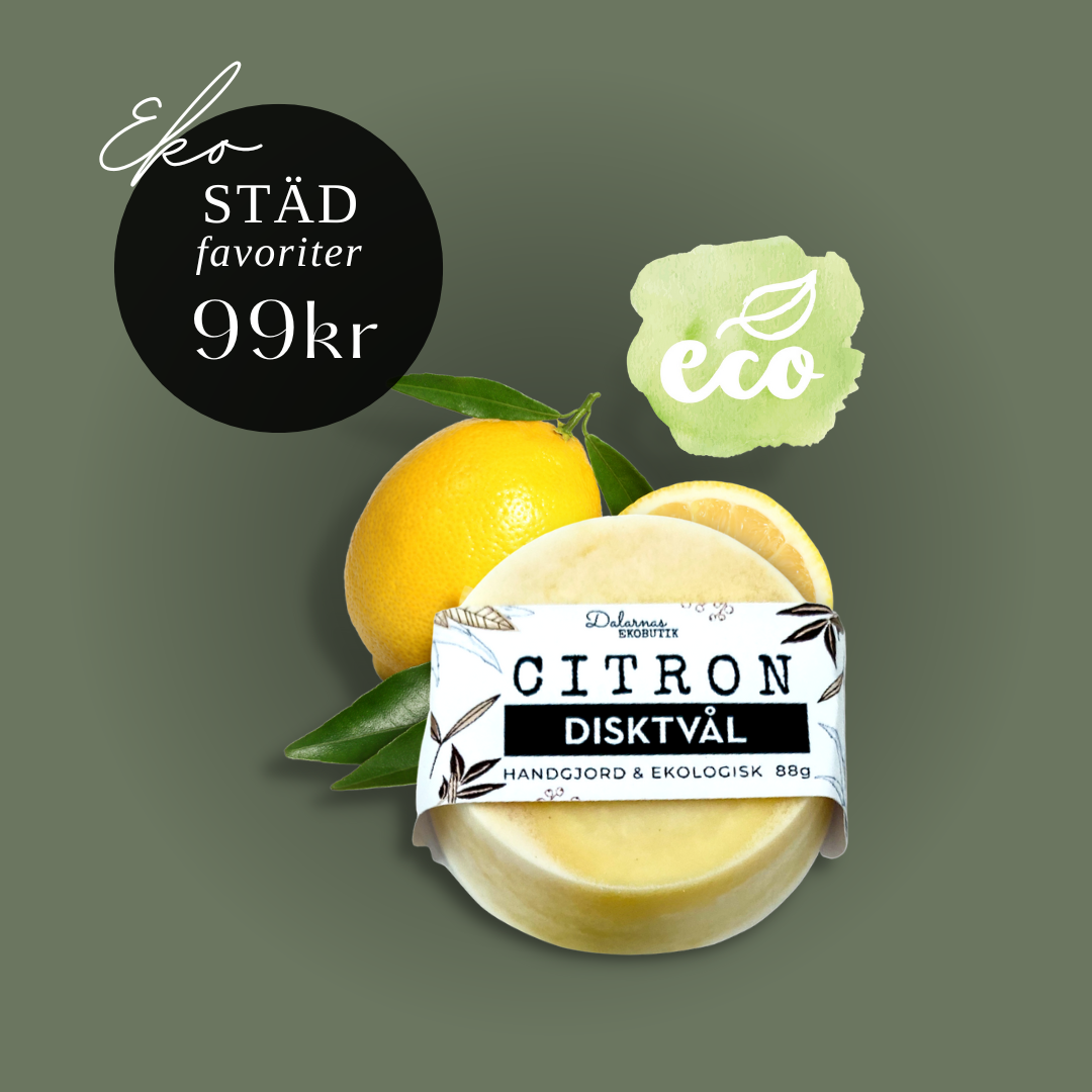 EKO STÄDFAVORITERNA: Tvätt- Städ- och Disktvål, Citron - Dalarnaseko.se