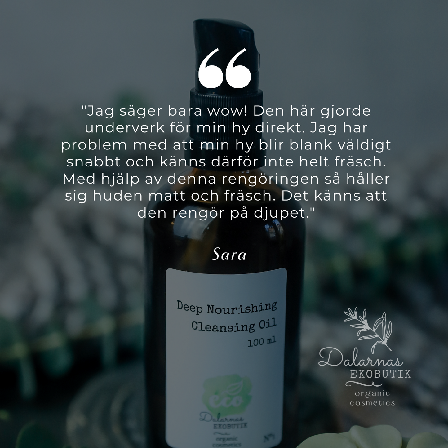 Deep Nourishing Cleansing Oil REGULAR, Rengöring & Återfuktning - Dalarnaseko.se