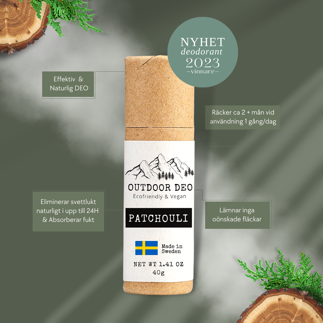 Naturlig Deodorant Patchouli / Doftfri EKO - Dalarnaseko.se