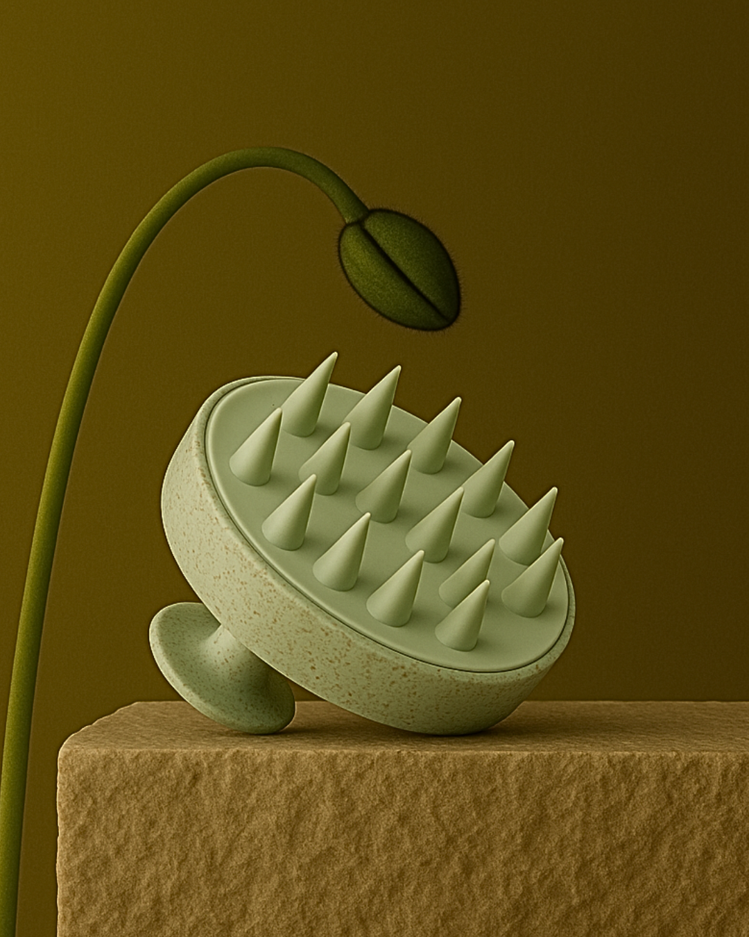 Scalp Brush, promotes natural hair growth and removes dead skin cells