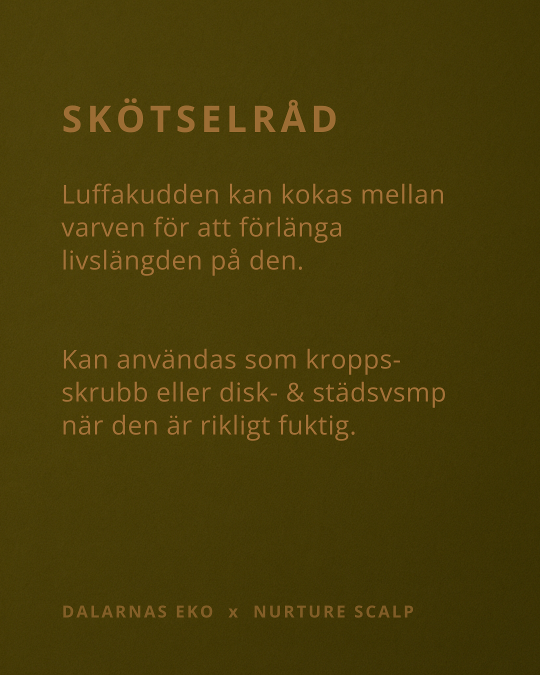 Loofah pad 0.5-1 cm - Nature's own soap dish for storage box 150