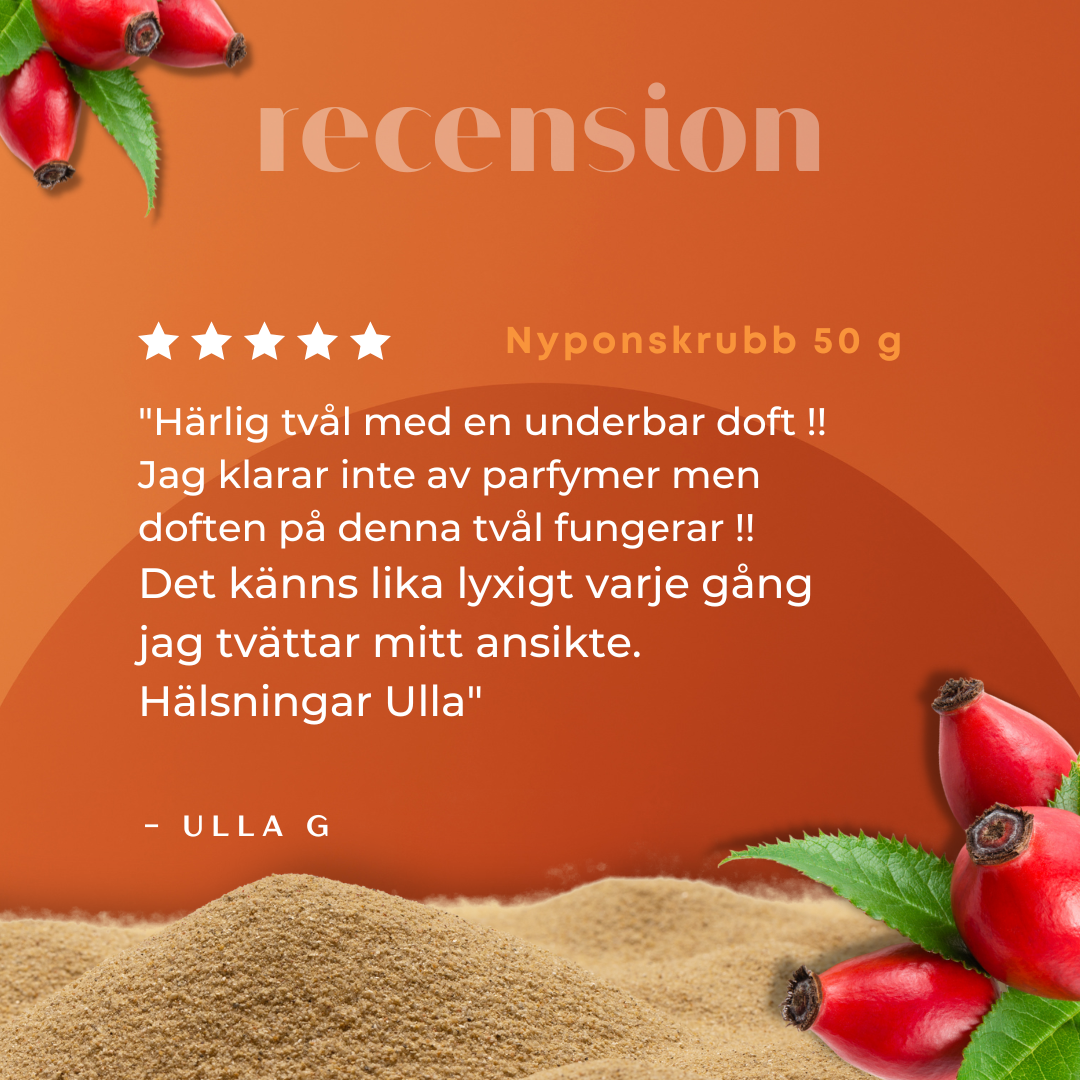 Nyponskrubb EKO, bästa peelingtvålen, Renewing Body Peeling Soap - Dalarnaseko.se