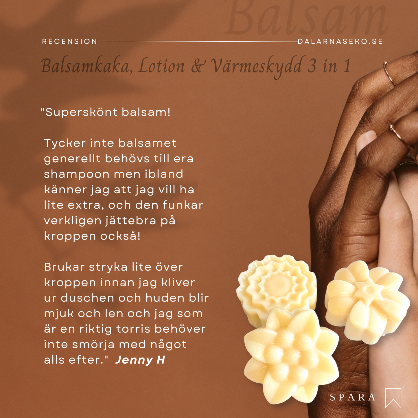 Bergamott & Neroli, Balsamkaka, Lotion & Värmeskydd 3 in 1