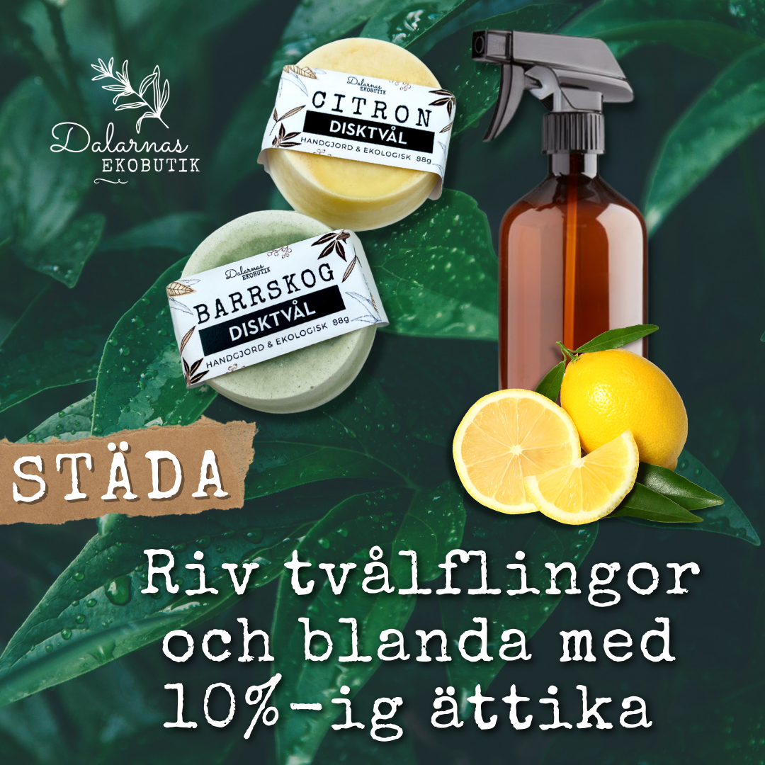 EKO STÄDFAVORITERNA: Tvätt- Städ- och Disktvål, utan doft - Dalarnaseko.se