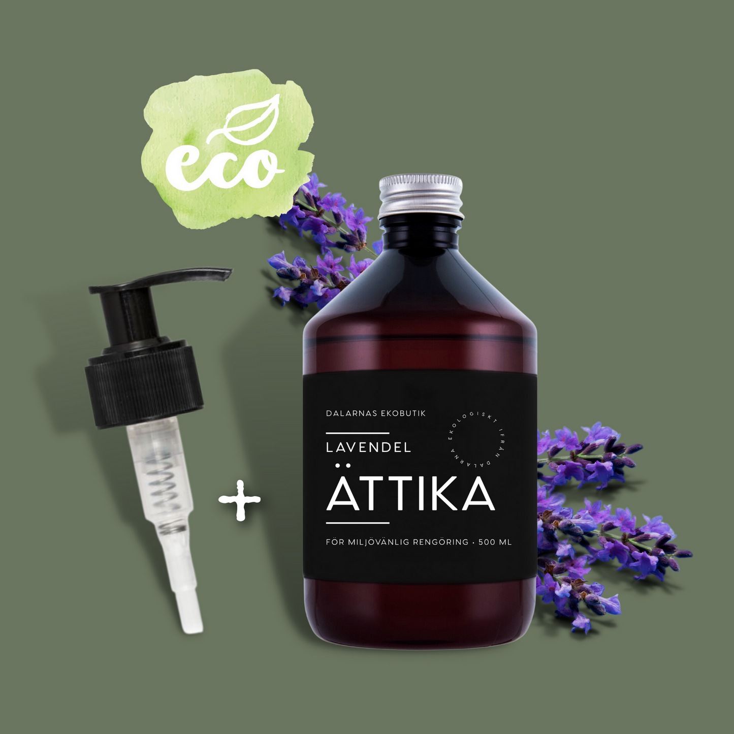 Ättika 500 ml, olika sorter