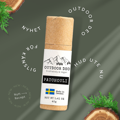 Natural Deodorant Patchouli / Unscented ECO