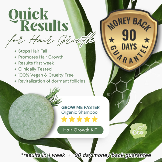 PRO Growth Hair KIT - Med 90 Dagars Pengarna Tillbaka Garanti