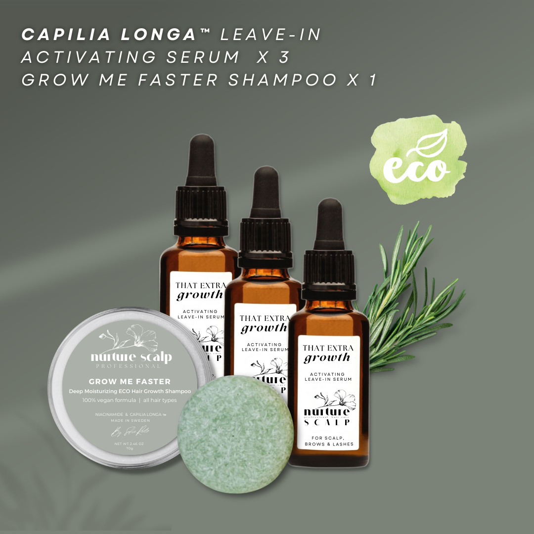 STARTKIT: That Extra Growth med Aktiv CAPILIA LONGA™