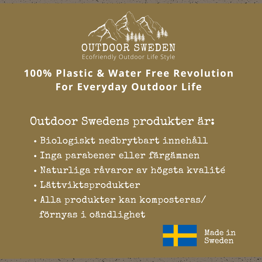 Outdoor Dishwashing soap in a smart storage box