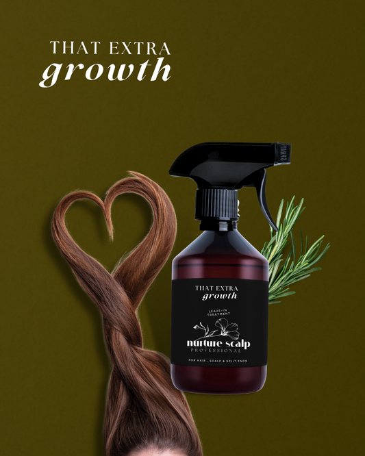 Växa-mist: THAT EXTRA GROWTH Rosemary LEAVE-IN Conditioner & Scalp Care för att boosta hårväxt